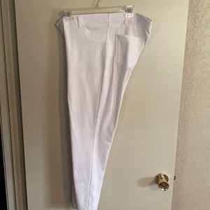 White jeggings